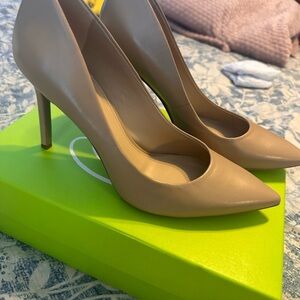 Elegant Beige Stiletto Heels